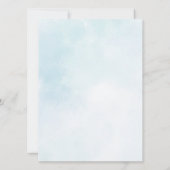 Petite Boo Anniversaire Fête Invitation (Dos)