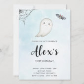 Petite Boo Anniversaire Fête Invitation (Devant)