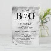 Petite Boo Halloween Invitation Anniversaire (Debout devant)