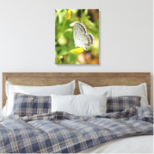 Petite Butterfly Canvas Afdruk (Insitu (Slaapkamer))