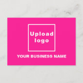 Petite carte à plat rose Hanoukka Business (Dos)