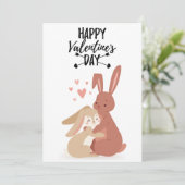 Petite carte d'amour pour la Saint Valentin (Debout devant)