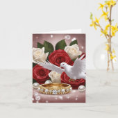 Petite carte de 4 pouces x 5,6 pouces (Fleur jaune)
