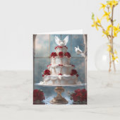 Petite carte de 4 pouces x 5,6 pouces (Fleur jaune)