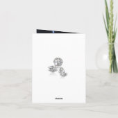 Petite carte de 4 pouces x 5,6 pouces (Dos)