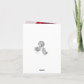 Petite carte de 4 pouces x 5,6 pouces (Dos)