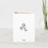 Petite carte de 4 pouces x 5,6 pouces (Dos)