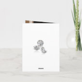 Petite carte de 4 pouces x 5,6 pouces (Dos)