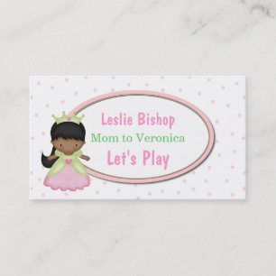 Petite carte de date de princesse Mommy Play