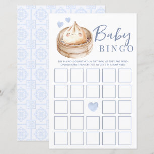 Petite carte de jeu de Baby shower de dumping Ge