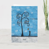 Petite carte de Noël Miracles (Dos)