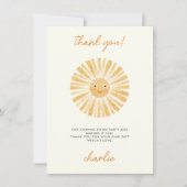 Petite Carte de remerciements (Devant)