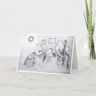 Petite Carte de remerciements pliée de 4 po x 5,6