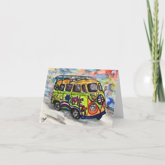 Petite Carte de remerciements pliée de 4 po x 5,6 (Devant)