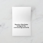 Petite carte de vacances pliée 4" x 5,6" (Intérieur)