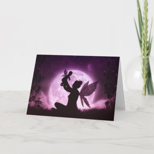 Petite carte de voeux bienheureuse (Devant)