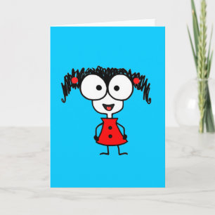 Petite carte de voeux Midge