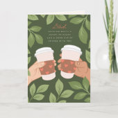 Petite carte de vœux pliée, 4" x 5,6" (Devant)