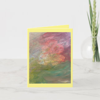 Petite carte de voeux pliée de 4 po x 5,6 po