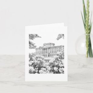 Petite carte de voeux pliée de 4 po x 5,6 po