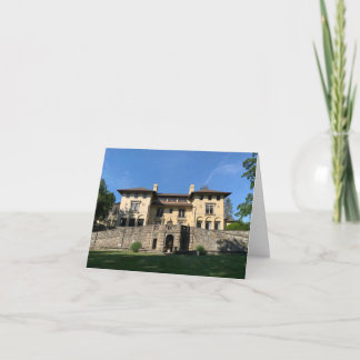 Petite carte de voeux pliée de 4 po x 5,6 po