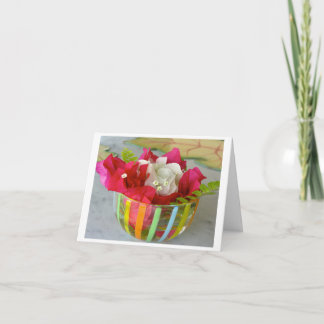 Petite carte de voeux pliée de 4 po x 5,6 po