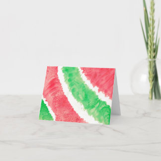 Petite carte de voeux pliée de 4 po x 5,6 po