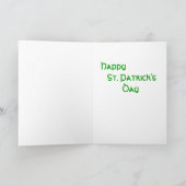 Petite carte irlandaise de fille (Intérieur)