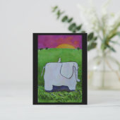 PETITE carte postale AIDE (Debout devant)