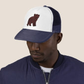 Petite casquette de baseball de CUB d'ours (En situation)