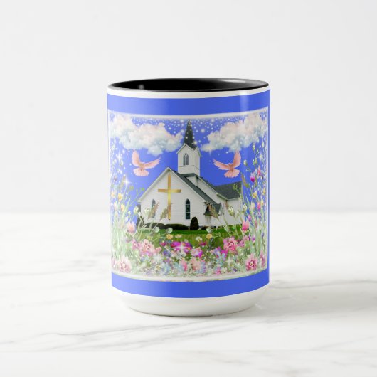 Petite Chapelle de Campagne Mug (Centre)