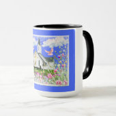 Petite Chapelle de Campagne Mug (Devant droit)