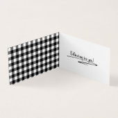 Petite chatte fille avec cheveux et citation (Inside)