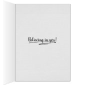 Petite chatte fille avec cheveux et citation (Intérieur (Droit))