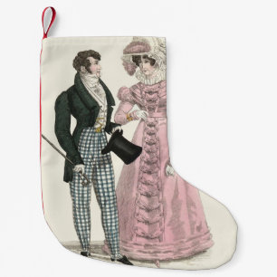 Petite Chaussette De Noël 1823 Antique Homme Mariage Femme Mode