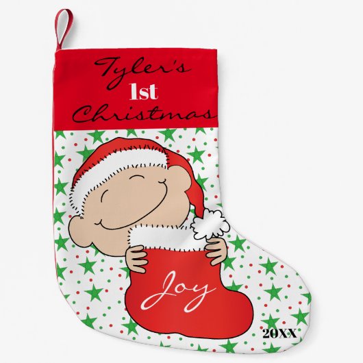 Petite Chaussette De Noël 1ère réserve de Noël (Devant)