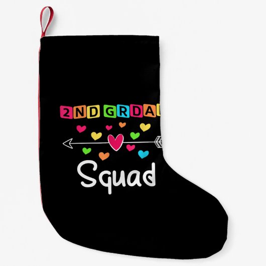 Petite Chaussette De Noël 2e Grade (Devant)