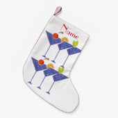 Petite Chaussette De Noël 3 cocktails Martini Thunder_Cove (Devant (Accrochage))