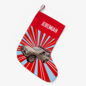 PETITE CHAUSSETTE DE NOËL 4X (Devant (Accrochage))