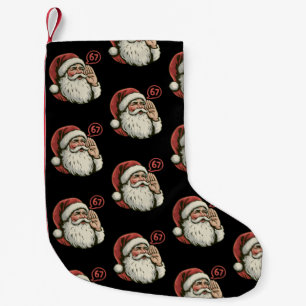 Petite Chaussette De Noël 67 Noël Drôle Six Sept Mème Père Noël