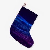 Petite Chaussette De Noël Abstract polygonal space low poly dark background  (Devant (Accrochage))