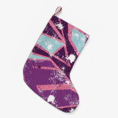 Petite Chaussette De Noël Abstract seamless geometric pattern. grunge urban (Devant (Accrochage))