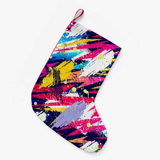 Petite Chaussette De Noël Abstract seamless pattern. Creative background wit (Devant (Accrochage))