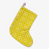 Petite Chaussette De Noël Abstract seamless pattern of Ripe Lemon yellow col (Devant (Accrochage))
