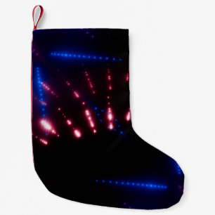 Petite Chaussette De Noël Abstract violet creative background. illustration