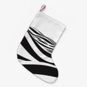 Petite Chaussette De Noël Abstrait arrière - plan des vagues. illusion d'opt (Devant (Accrochage))