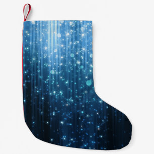 Petite Chaussette De Noël Abstrait lumineux : Art Arrière - plan éclairé.