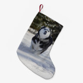Petite Chaussette De Noël Accuser à travers le stockage de Noël Husky (Devant (Accrochage))