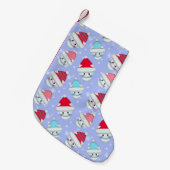Petite Chaussette De Noël Adorables chatons de Noël (Devant (Accrochage))