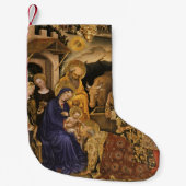 Petite Chaussette De Noël Adoration de la Magi (Devant)